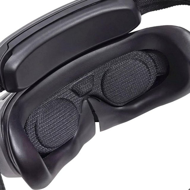 DJI Goggles 3 Linsenabdeckung in Schwarz als staubdichte Schutzabdeckung mit Staubschutzpolster für Brillen - Bild 1