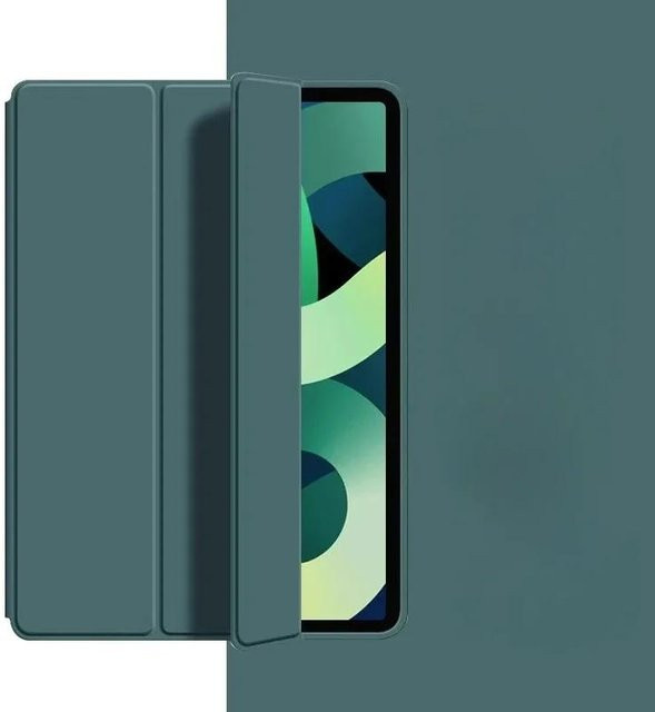 Offizielle Flüssigsilikonhülle für iPad Pro M4 13 Zoll 2024 und iPad Air in Grün - Bild 1