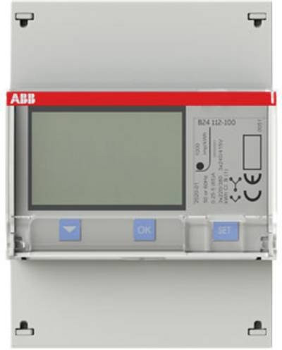 ABB B24 112-100 2CMA100178R1000 Drehstromzähler in Grau - Bild 1