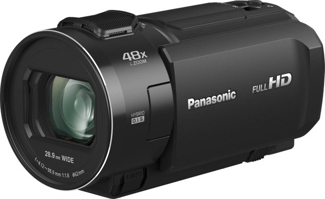 Panasonic HC-V900E-K Camcorder in Schwarz mit 6,1 Megapixel und 24-fachem optischem Zoom - Bild 1