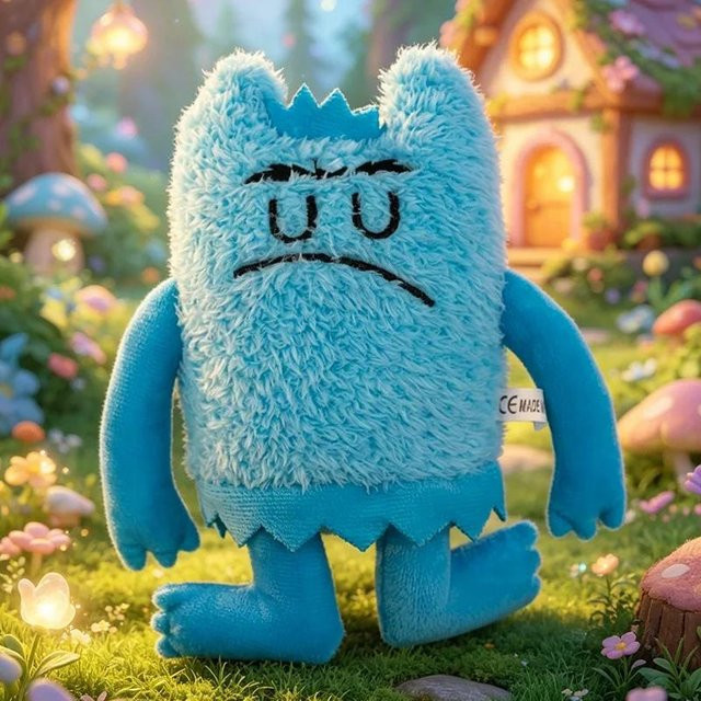 Yiran toy Monster-Stofftier, Kuscheltier, 17cm - Bild 1