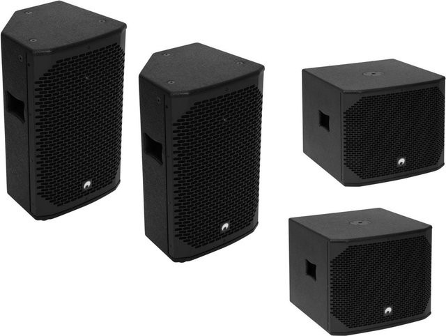 Omnitronic PA Set AZX passiv M in Schwarz - Bild 1