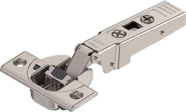Blum Clip Top Blumotion Profiltürscharnier mit Feder, 95 Grad, gerade, vernickelt, inklusive Schrauben - Bild 1