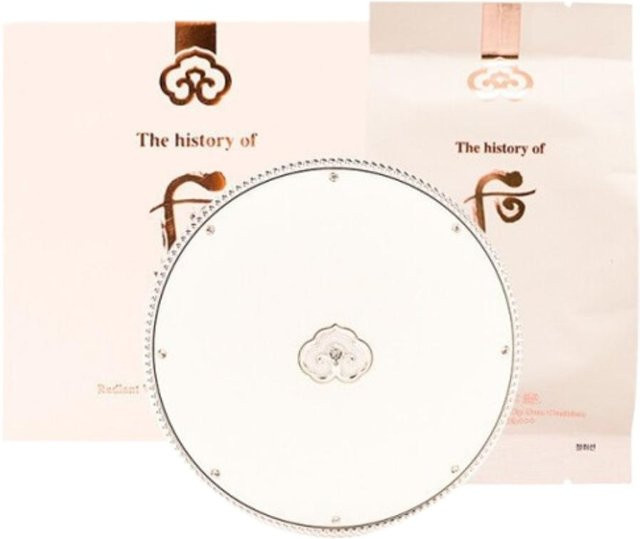 The History of Whoo Gongjinhyang Seol Radiant White Tone Up Sun Cushion SPF50+, 13g + Nachfüllpack 13g - Bild 1