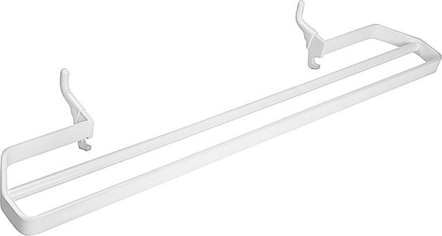 BAWELL Heizkörperhandtuchhalter Komaxit aus Stahl und Polyamid in Weiß, B/T/H: 15,0 x 7,5 x 59,0 cm - Bild 1