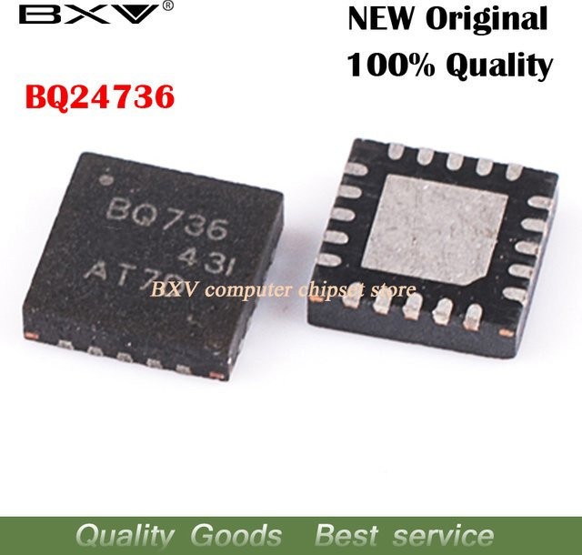 5er-Set BXV BQ736 BQ24736 24736 in Schwarz - Bild 1