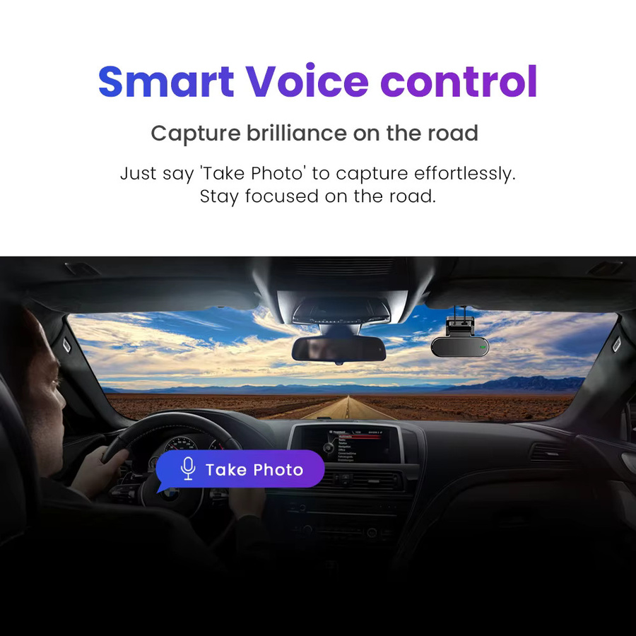 DDPAI N5 Dual Dashcam 4K HDR mit WiFi, GPS, KI-Nachtsicht und ADAS für Vorne und Hinten - Bild 3