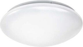 ESYLUX LED-Rundleuchte in Weiß, Warmweiß 3000K, Deckenleuchte Aufbau - Bild 1