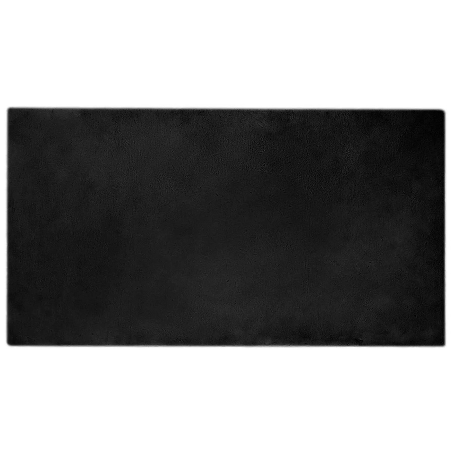 vidaXL Kunstfellteppich Olite Schwarz, rutschfest, B/T: 60 x 110 cm - Bild 2