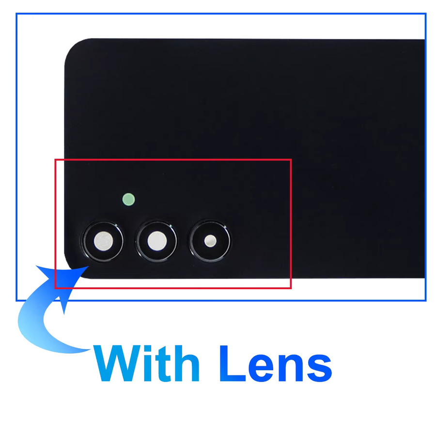 Samsung A55 5G A556 Rückseite Gehäuse mit Kameraobjektiv Ersatzteil in Weiß - Bild 4
