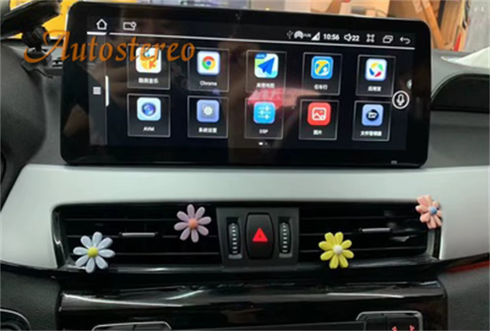 Android 14 Multimedia-Player mit CarPlay und GPS Navigation für BMW X3 F25 X4 F26 X3M X4M (2009-2016), 32GB, Schwarz - Bild 3