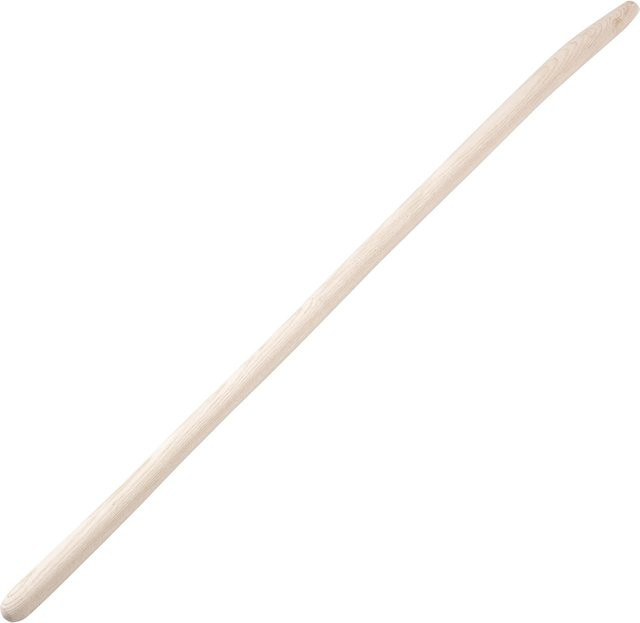LUX-TOOLS Schaufelstiel aus Holz in Beige, Höhe: 130 cm - Bild 1