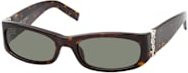 Saint Laurent SL M152 Sonnenbrille, Vollrand, Rechteckig, Kunststoff, Unisex, brown grey - Bild 1
