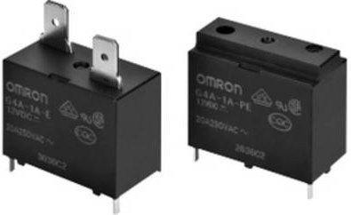 Omron G4A-1A-PE-DC12 Powerrelais 12 V/DC 20A 1 Schließer Schwarz - Bild 1