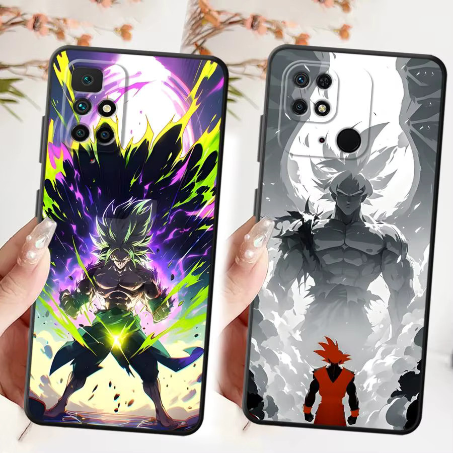 Schwarze weiche Handyhülle mit Dragon Ball Goku Cartoon Design für Xiaomi Redmi 13C A3 A4 10 K40 K80 Pro 12C A5 A1 A2 Plus 9 14C - Bild 2