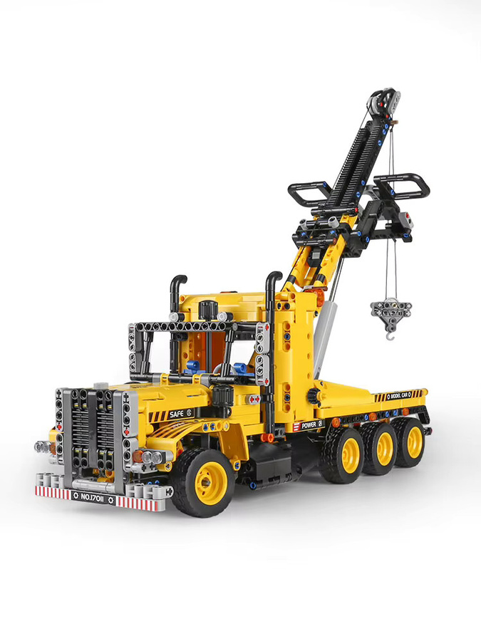 Mould King 17011 Technisches Auto, Motorisierter Abschleppwagen-Modell, Bausatz, ab 14 Jahren - Bild 7