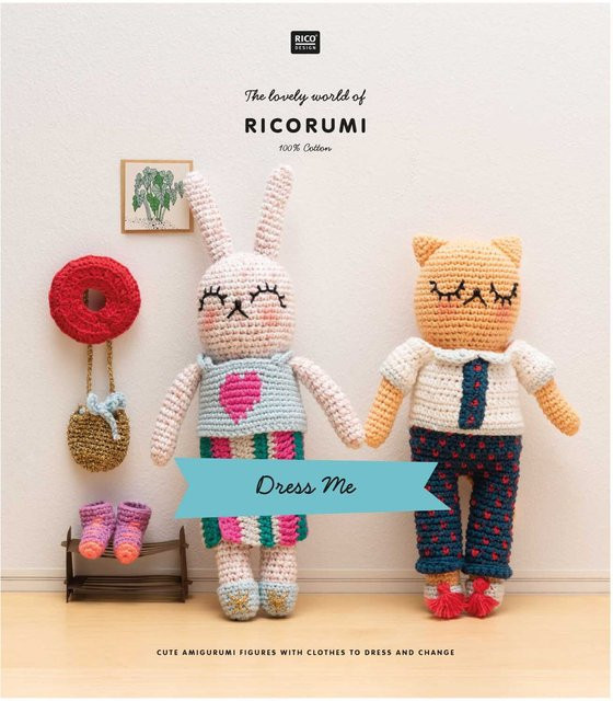 Rico Design Ricorumi Dress Me Tierfiguren Bunt / Mehrfarbig - Bild 1