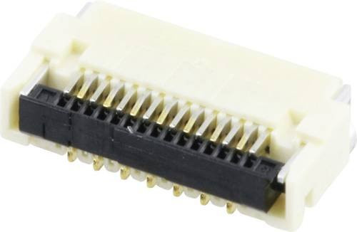 Molex FFC/FPC-Anschluss 39-polig in Weiß mit 0,3 mm Rastermaß auf einer vollständigen Rolle - Bild 1