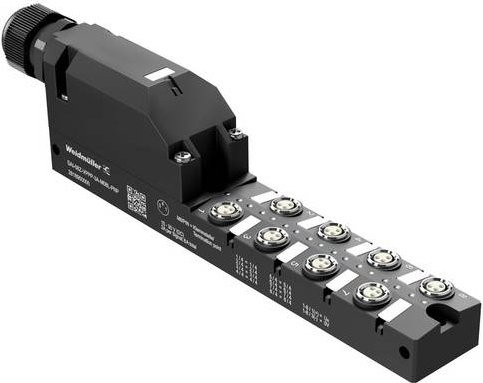 Weidmüller SAI-08Z-VPPP-3A-M08L-PNP 2818950000 Sensor/Aktorbox passiv PROFIBUS-DP M8 in Schwarz - Bild 1