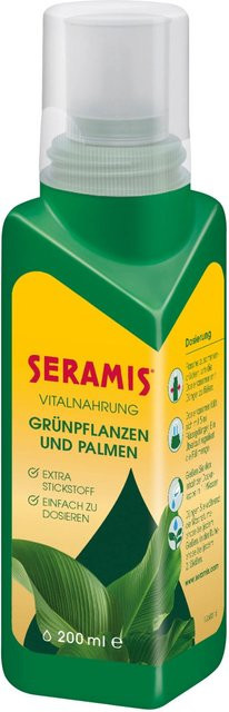Seramis Vitalnahrung Plant Tonic Flüssigdünger für Grünpflanzen und Palmen, 200 ml - Bild 1