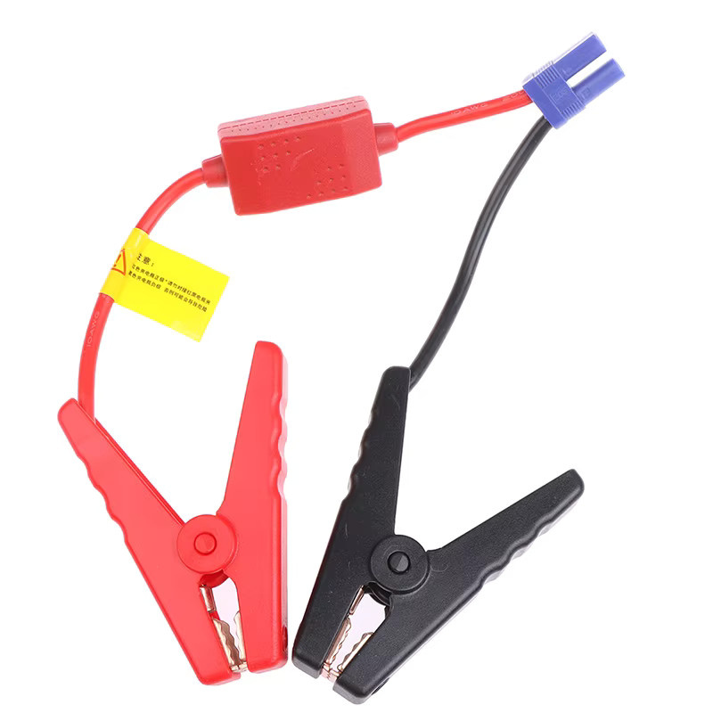 SD&HI EC5 Anschluss Überbrückungskabel mit Krokodilklemmen in Rot für Batterieverstärker und Starthilfe - Bild 2