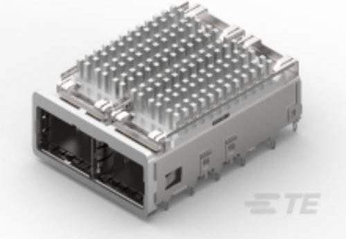 TE Connectivity zQSFP+ / QSFP28 Transceiver 2227103-2 in Silber - Bild 1