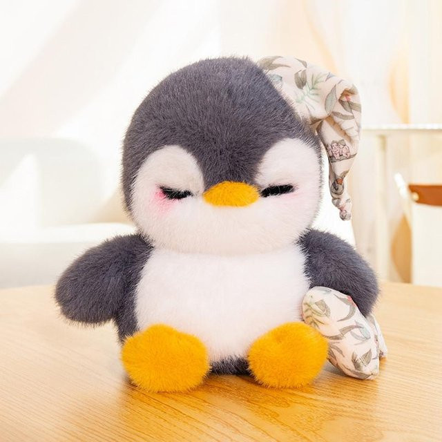 Yiran toy Schlafender Pinguin, Stofftier, ab 14 Jahre - Bild 1