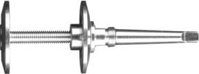 PFERD Werkzeughalter für Schleifwerkzeuge mit Bohrungs-Ø 20mm, Spannbereich 10-50mm, Schaft-MK1, Farbe: Silber - Bild 1