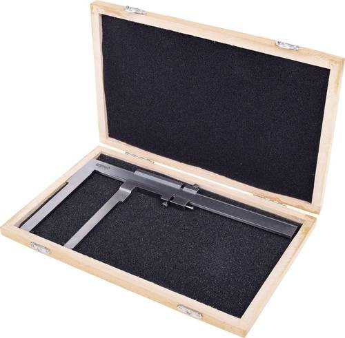 KS Tools Bremsscheiben-Messschieber aus Edelstahl in Silber, Messbereich 0-90mm - Bild 1