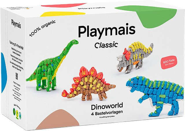 Playmais Dinoworld Dinosaurier Set Bunt / Mehrfarbig - Bild 1