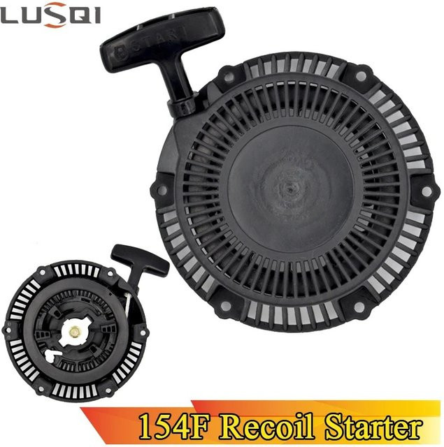 LUSQI 154F Rückstoßstarter-Reparaturset für Mitsubishi GGX100 154 Rasenmäher und Rasentrimmermotoren in Schwarz - Bild 1