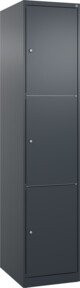 C+P Schließfachschrank Classic PLUS mit 1 Abteil in Anthrazitgrau, H x B x T: 185 x 40 x 50 cm - Bild 1