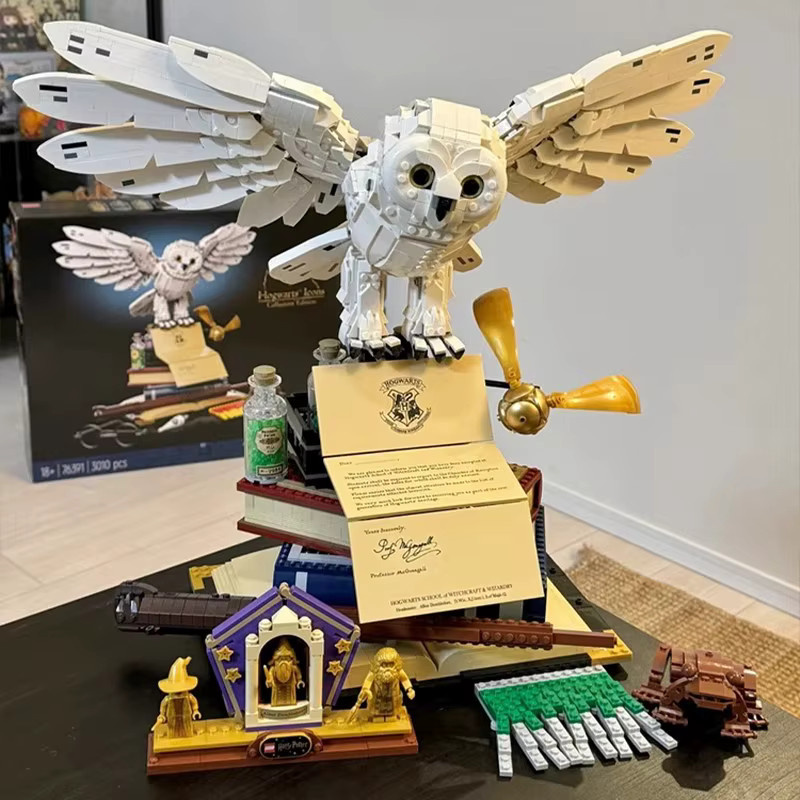 Bandai Harry Potter Eule Hedwig, Miniatur Montage Modell, ab 10 Jahre - Bild 2