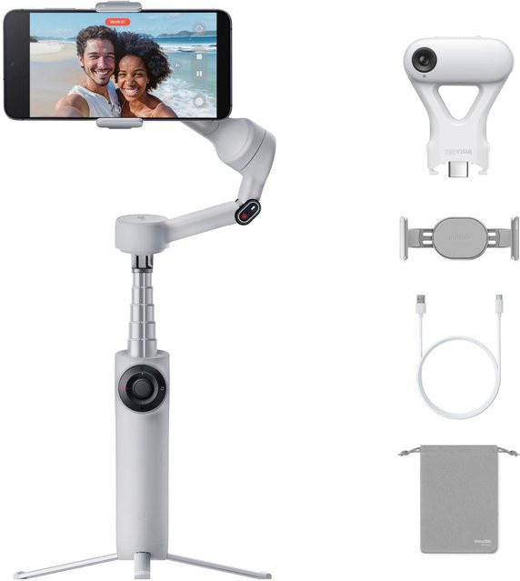 Insta360 Gimbal Flow mit AI Tracker in Grau - Bild 1