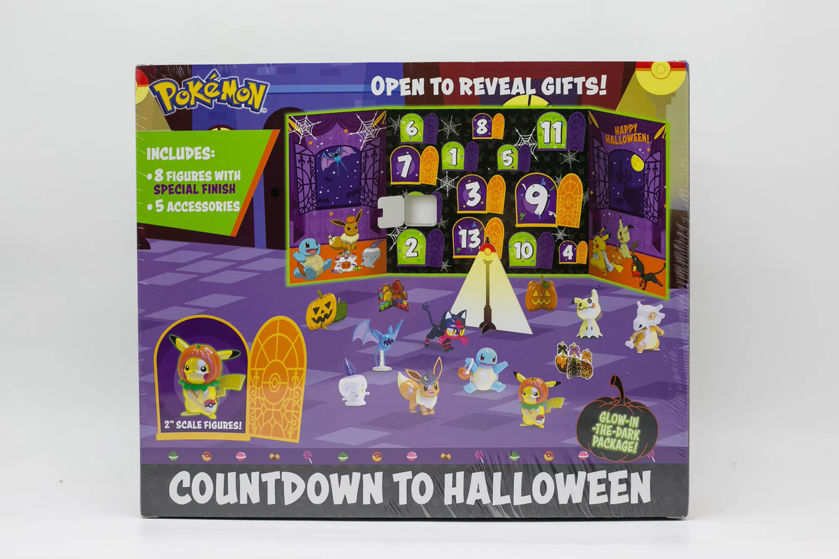 Bandai Pokémon Happy Halloween Countdown-Adventskalender, 13-teiliges Set - Bild 4