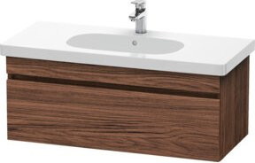 Duravit Waschtischunterschrank DuraStyle in Nussbaum dunkel, wandhängend, 1 Auszug, B: 100 cm, T: 45,3 cm, H: 39,8 cm - Bild 1