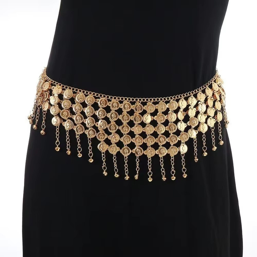 ISKYBOB Taillenkette Metall, Gold, Damen, Vintage - Bild 2