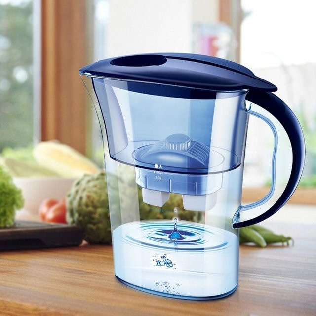 Wasserreiniger Boho Berry mit Aktivkohlefilter, 2,5 l, Blau - Bild 1
