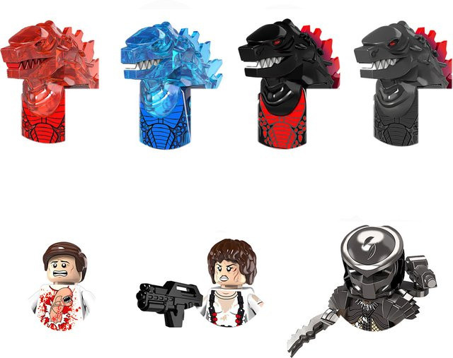 Disney Hero Series Sci-Fi Monster & Feuerwehrmann, Baustein-Set, Mini-Actionfiguren - Bild 1
