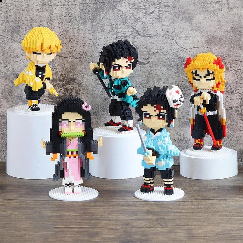UmberVale Demon Slayer Giyuu Diamant-Bausteine Spielzeugset - Bild 5