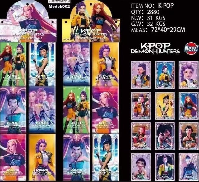 Yiran toy 1 KPOP Hexenjagd Anime Kartenbox-Set, 36 Packs, ab 14 Jahre - Bild 1