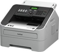 Brother FAX-2840 Laser-Multifunktionsgerät in Grau und Schwarz mit Fax-, Kopier- und Druckfunktion sowie 400 Seiten Sende- und Empfangsspeicher - Bild 1