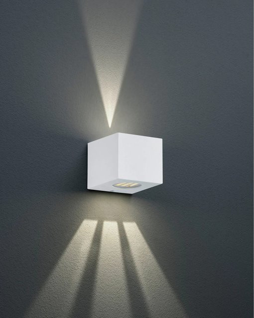 Trio Reality Cordoba LED-Außenwandleuchte in Weiß matt mit Up-Down-Lichtfunktion - Bild 1