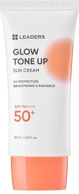 LEADERS Glow Tone-Up Sonnencreme LSF 50+, 50 ml - Bild 1