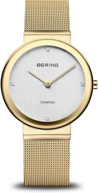 Bering Damenuhr, Quarz, Edelstahl, 35 mm, Weiß, Saphirglas, 3 ATM - Bild 1