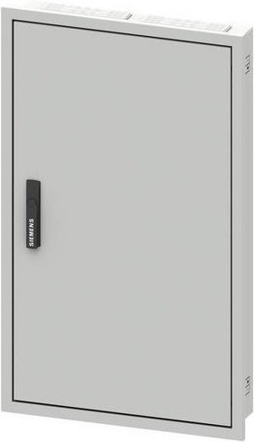 Siemens Verteilerschrank grau, Einbau Modell 8GK1031-4KK20, B: 55,0 cm, H: 95,0 cm, T: 12,0 cm - Bild 1