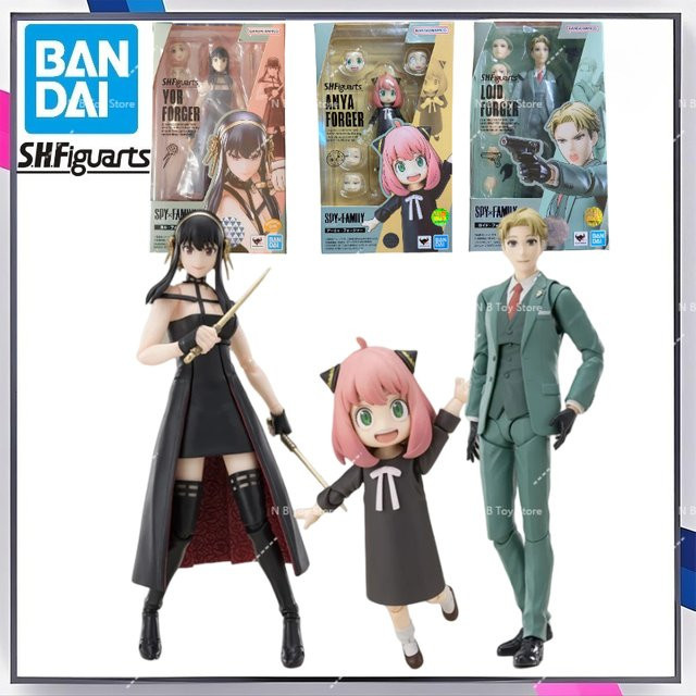 Bandai Spy × Familie Yor Forger Loid Forger Anya Forger, Actionfigur, PVC - Bild 1