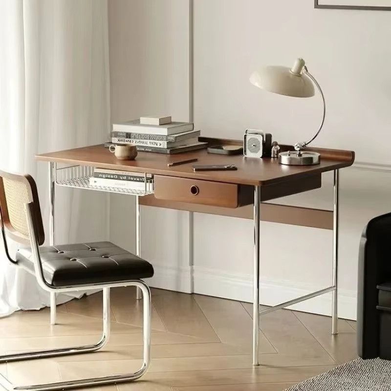 Cavandon Nordic Schreibtisch aus Holz für Schlafzimmer und Büro B: 100 cm, T: 59 cm, H: 78 cm - Bild 3
