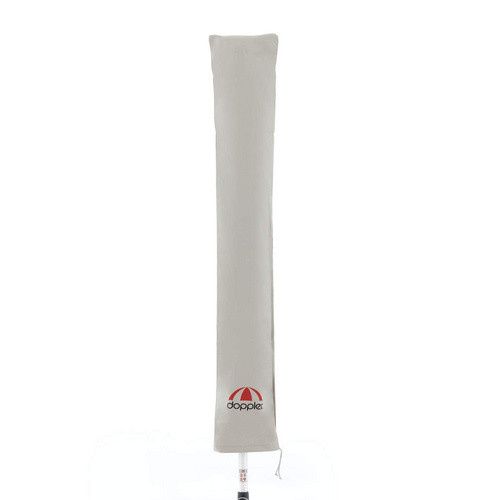 Doppler Expert Schirmhülle für Sonnenschirme und Mittelmastschirme aus Polyester in Grau, B/H/T: 25,5 x 152 x 25,5 cm - Bild 2