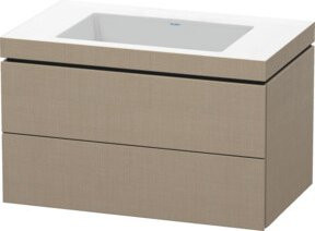 Duravit Waschtischunterschrank L-Cube c-bonded, wandhängend, 2 Schubladen, B/T/H: 80 x 48 x 50 cm - Bild 1